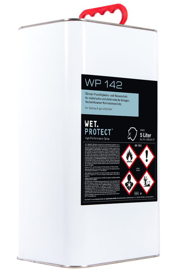 WP142 Platinen-Feuchtigkeitsschutz, 5 Liter, 50000 ml